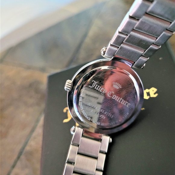 Juicy Couture Women's Sienna Silver Watch - Picture 4 of 5